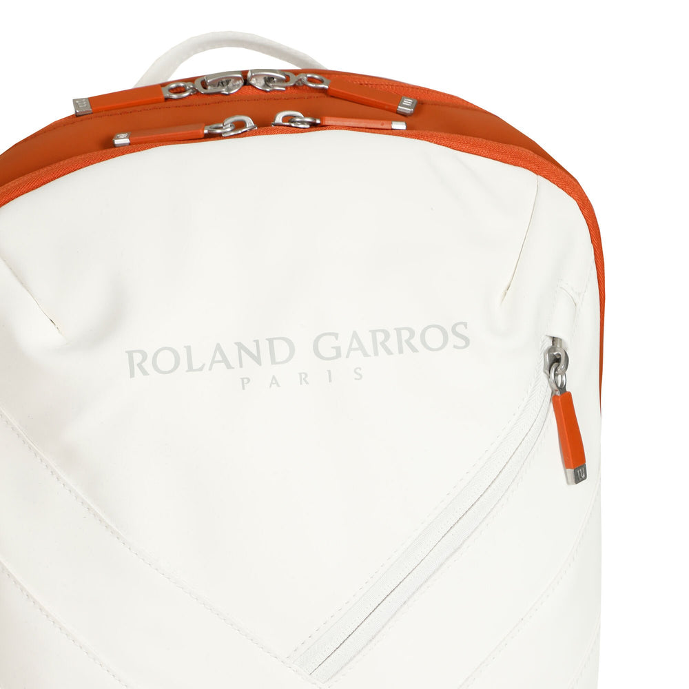 Wilson Roland Garros Tennis Racket Backpack - White Wilson Roland Garros Tennis Racket Backpack - White