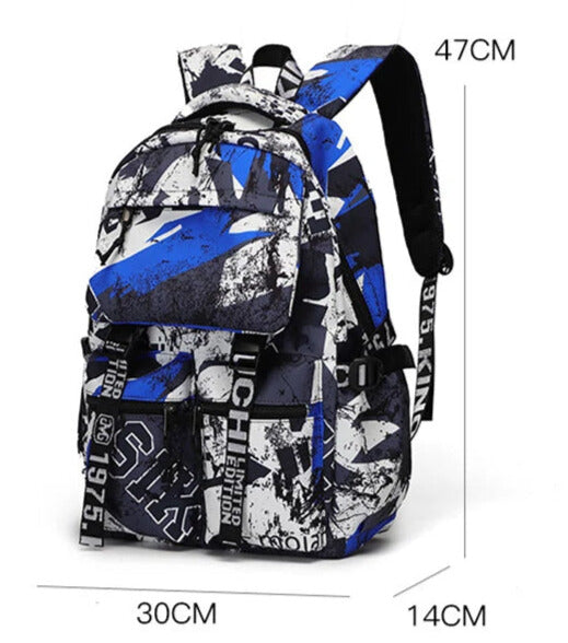 Nieuwe Cool Teen Waterproof School Bag Nieuwe Cool Teen Waterproof School Bag