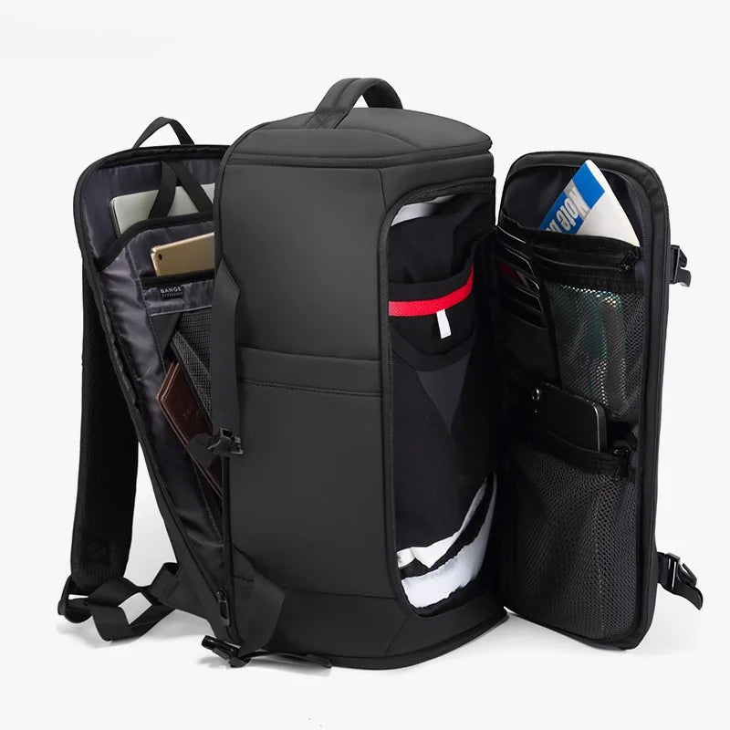 Travel Backpack 45L – Waterproof & Durable with Shoe Compartment and Anti‑Theft Features Travel Backpack 45L – Waterproof & Durable with Shoe Compartment and Anti‑Theft Features