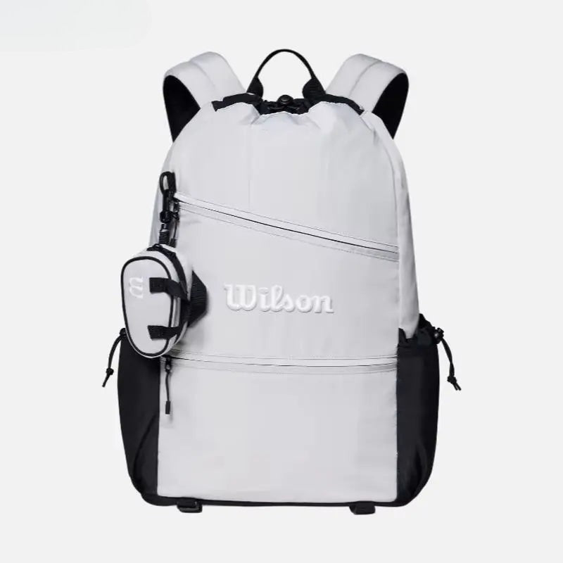 Wilson Tennis Backpack – Drawstring Bag for 2 Rackets – Unisex Design Wilson Tennis Backpack – Drawstring Bag for 2 Rackets – Unisex Design