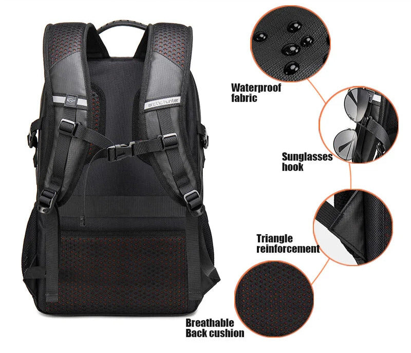 Arctic Hunter USB Charging Laptop Backpack Arctic Hunter USB Charging Laptop Backpack