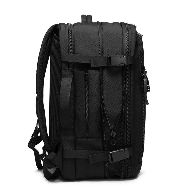 BANGE Expandable 55L Travel Backpack - Anti-Theft & Waterproof BANGE Expandable 55L Travel Backpack - Anti-Theft & Waterproof