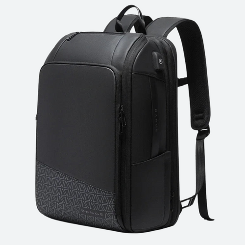 Bange Expandable Anti-Theft Waterproof Laptop Backpack - Black