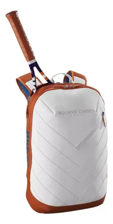 Wilson Roland Garros Tennis Racket Backpack - White Wilson Roland Garros Tennis Racket Backpack - White