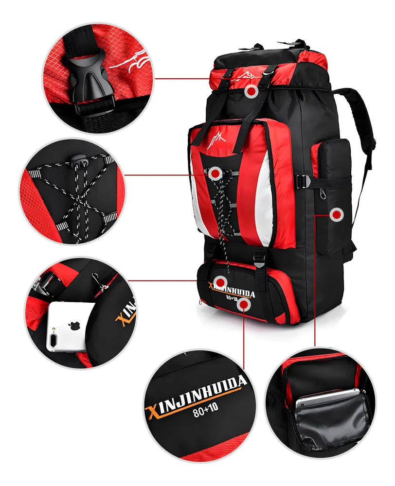 Ultimate Sport Backpack 80L – Multifunctional & Spacious Ultimate Sport Backpack 80L – Multifunctional & Spacious