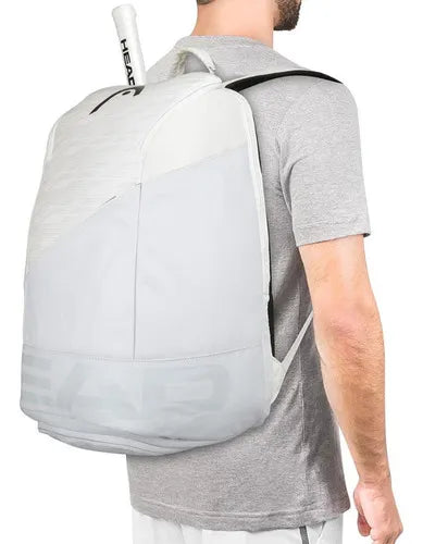 Djokovic Series Tennis Backpack – 1–2 Rackets, Blue or White, with Racket Compartment Djokovic Series Tennis Backpack – 1–2 Rackets, Blue or White, with Racket Compartment