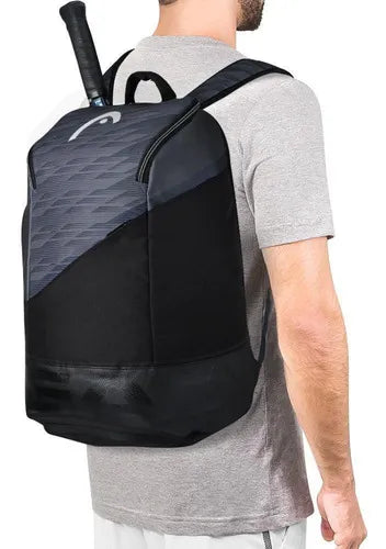 Djokovic Series Tennis Backpack – 1–2 Rackets, Blue or White, with Racket Compartment Djokovic Series Tennis Backpack – 1–2 Rackets, Blue or White, with Racket Compartment