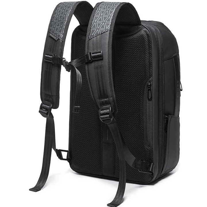 Bange Expandable Anti-Theft Waterproof Laptop Backpack - Black Bange Expandable Anti-Theft Waterproof Laptop Backpack - Black