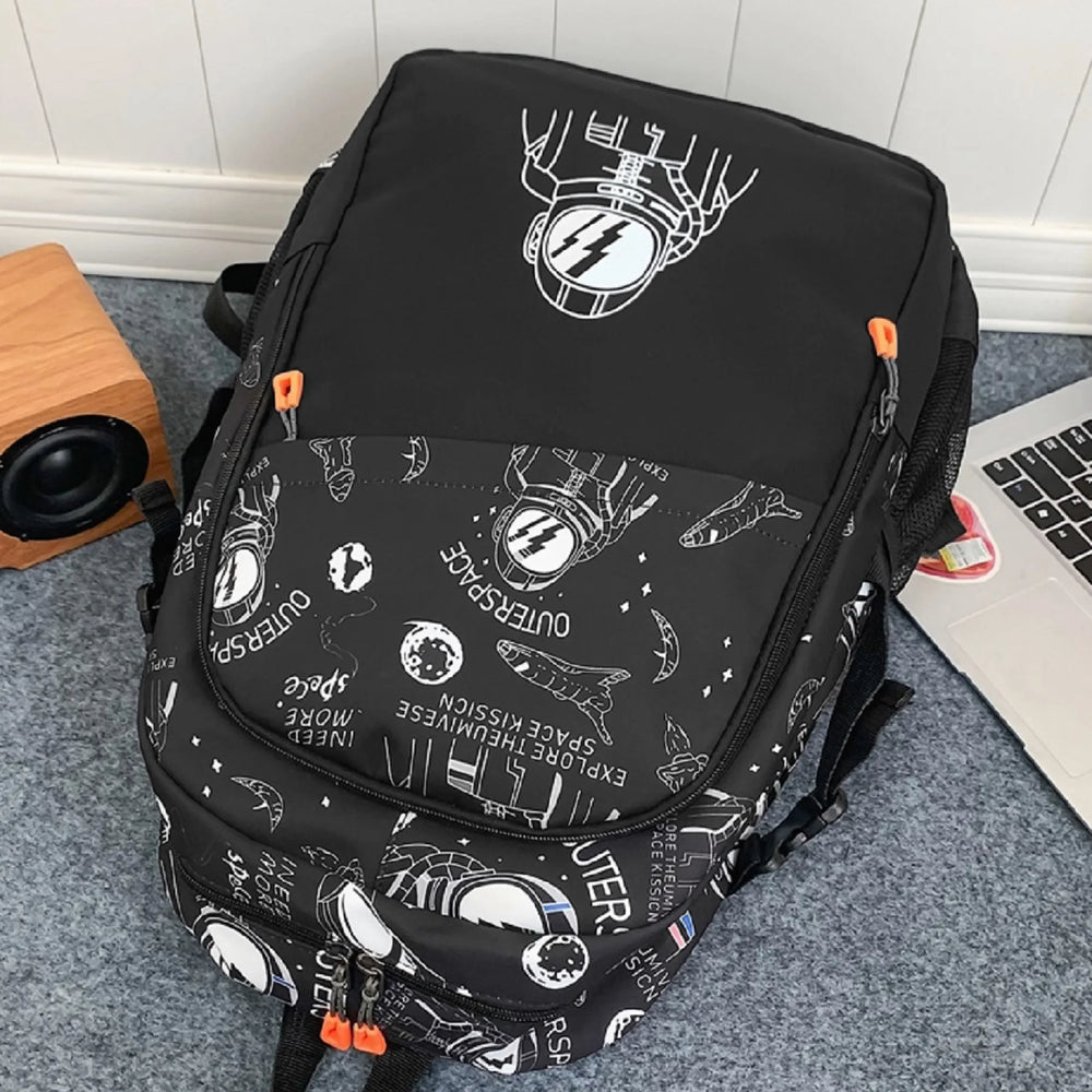 Space Explorer Waterproof School Bag Space Explorer Waterproof School Bag