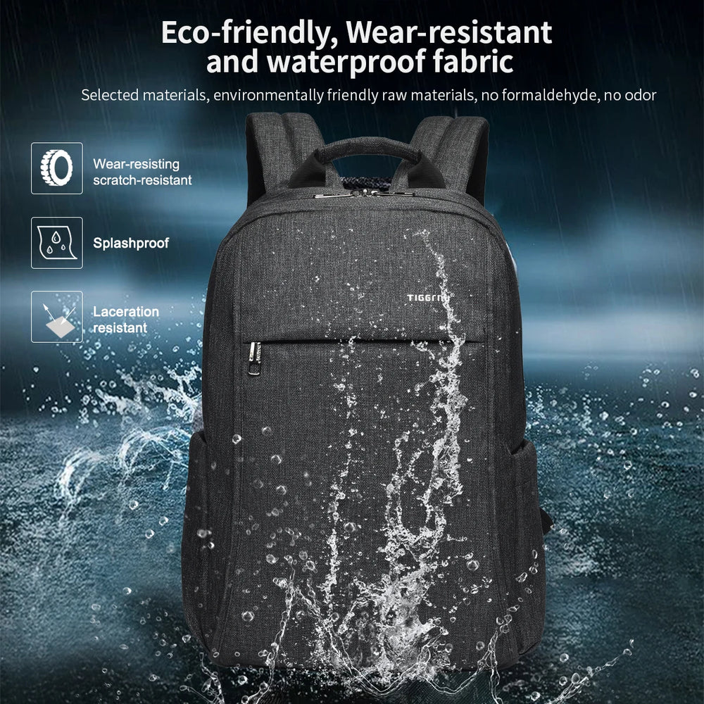 Tigernu USB Charging Travel Backpack - Waterproof & Anti-Theft Tigernu USB Charging Travel Backpack - Waterproof & Anti-Theft