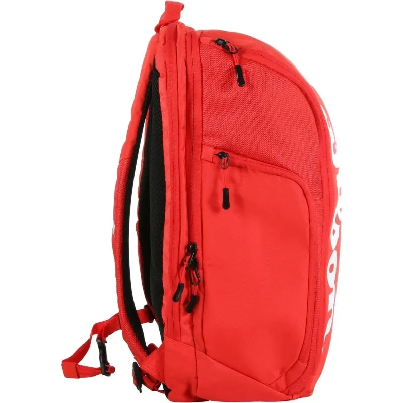 Wilson Tennis Backpack for 2 Rackets – Red Edition Wilson Tennis Backpack for 2 Rackets – Red Edition