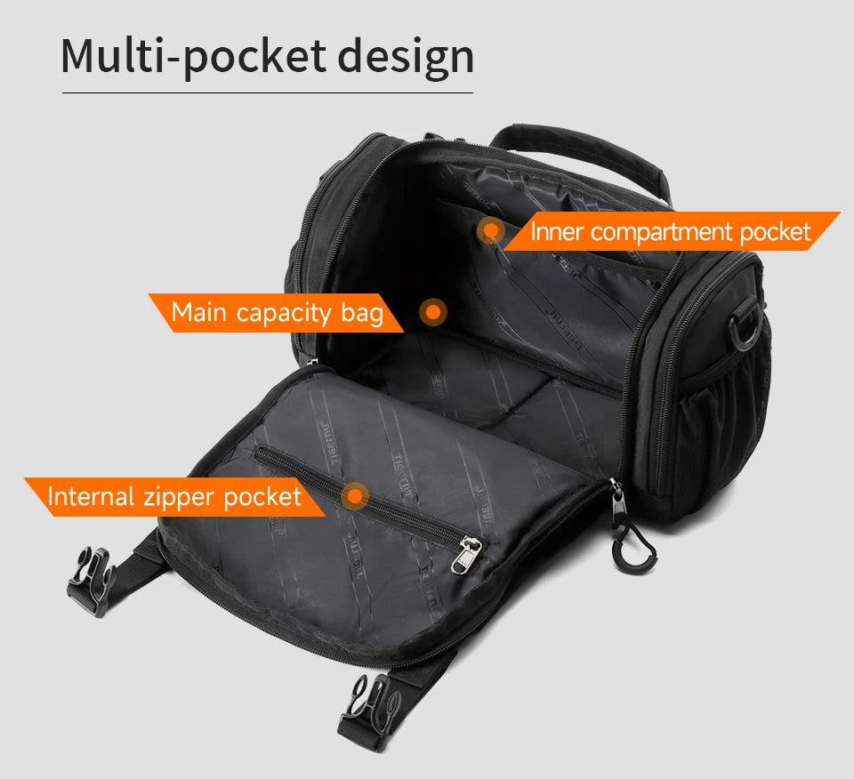 Tigernu Tactical Crossbody Bag – Waterproof & Versatile for Outdoor Adventures Tigernu Tactical Crossbody Bag – Waterproof & Versatile for Outdoor Adventures