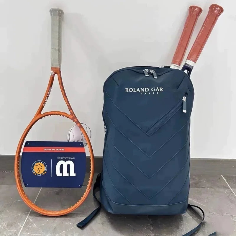 Wilson Roland Garros Tennis Backpack – ProPack Bag for 2 Rackets – Blue Edition Wilson Roland Garros Tennis Backpack – ProPack Bag for 2 Rackets – Blue Edition