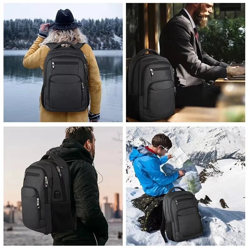 Urban Unisex Travel Backpack - Large Capacity & Versatile Urban Unisex Travel Backpack - Large Capacity & Versatile