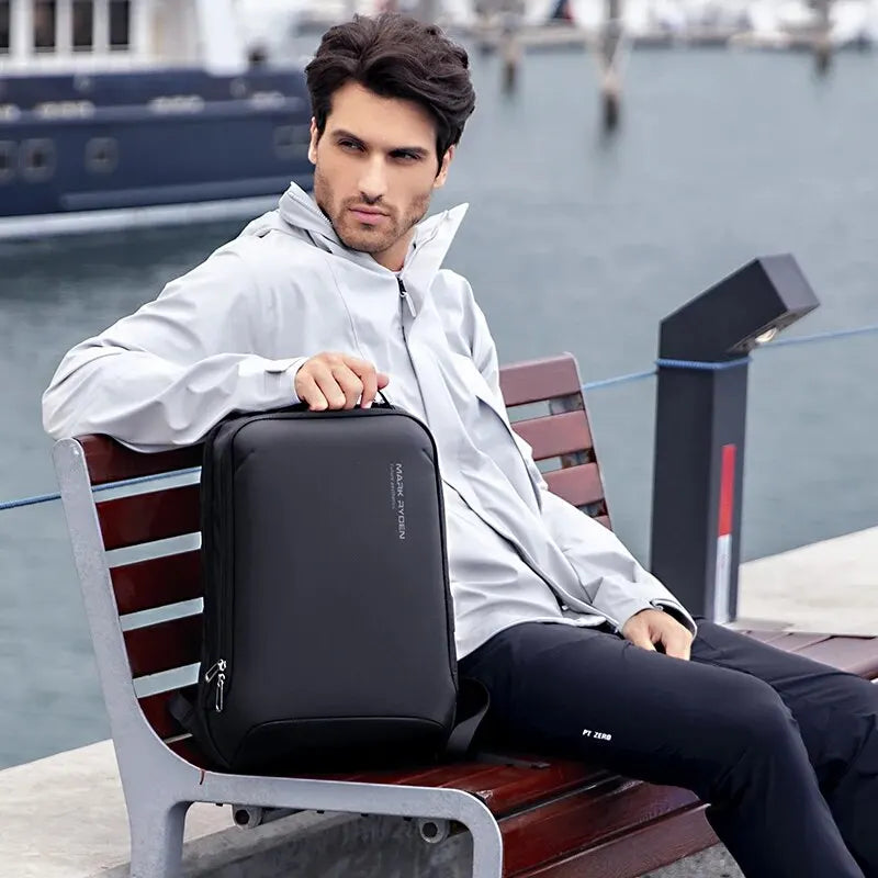 Mark Ryden Slim Business Laptop Backpack With Usb Port Mark Ryden Slim Business Laptop Backpack With Usb Port