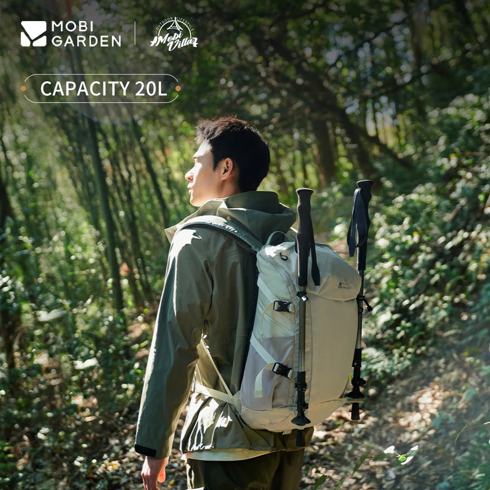 Mobi Garden 20L – Lightweight, Foldable & Waterproof Backpack for Hiking and Camping Mobi Garden 20L – Lightweight, Foldable & Waterproof Backpack for Hiking and Camping