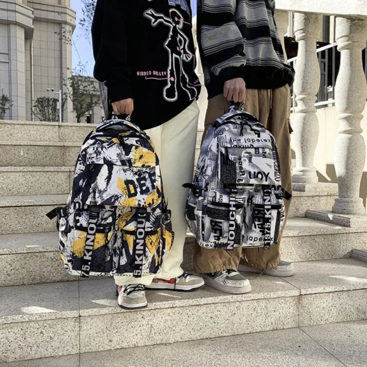 Nieuwe Cool Teen Waterproof School Bag Nieuwe Cool Teen Waterproof School Bag