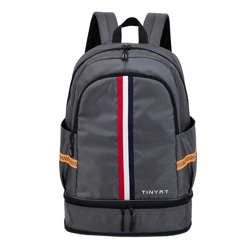 Tinyat Waterproof Backpack with Shoe Compartment Tinyat Waterproof Backpack with Shoe Compartment