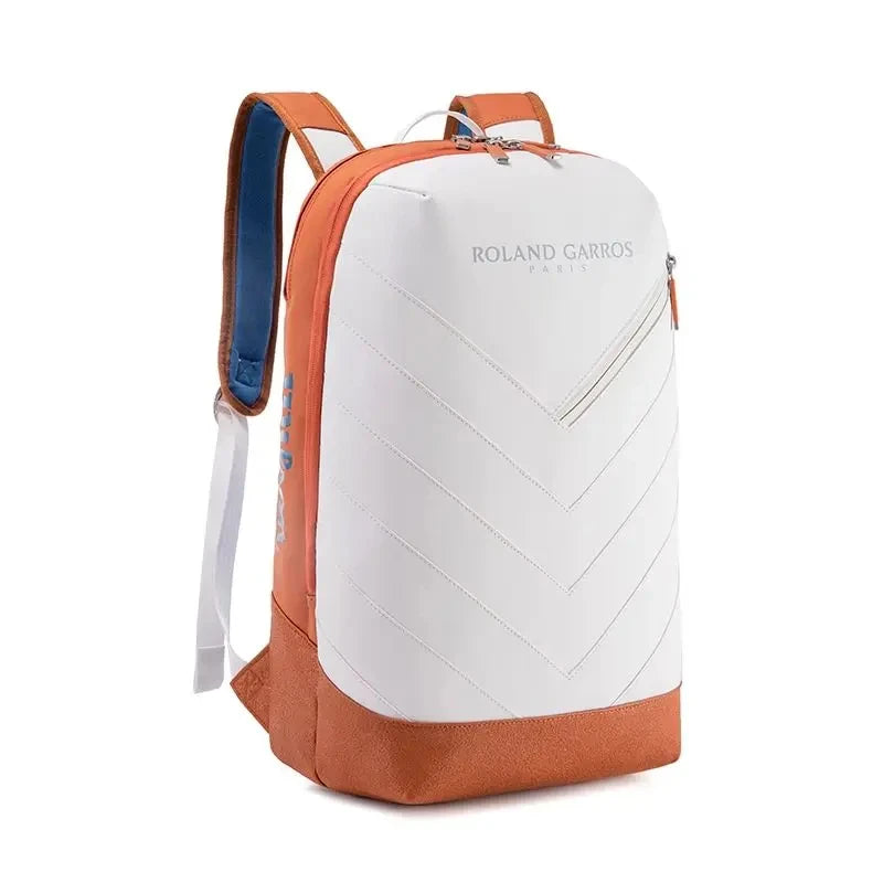 Wilson Roland Garros Tennis Racket Backpack - White Wilson Roland Garros Tennis Racket Backpack - White