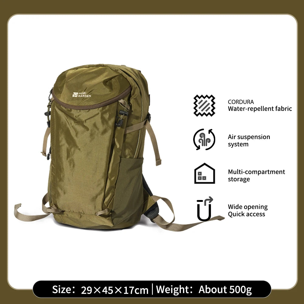 Mobi Garden 20L – Lightweight, Foldable & Waterproof Backpack for Hiking and Camping Mobi Garden 20L – Lightweight, Foldable & Waterproof Backpack for Hiking and Camping