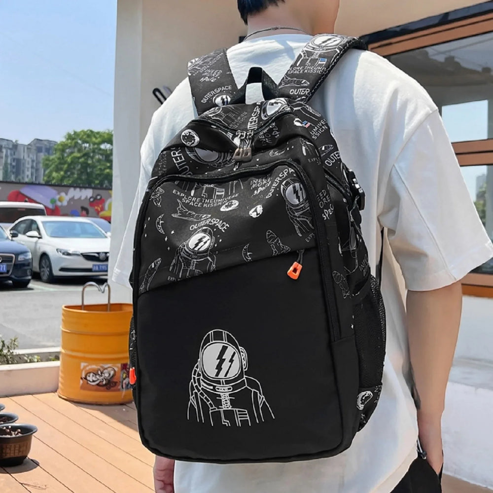 Space Explorer Waterproof School Bag Space Explorer Waterproof School Bag