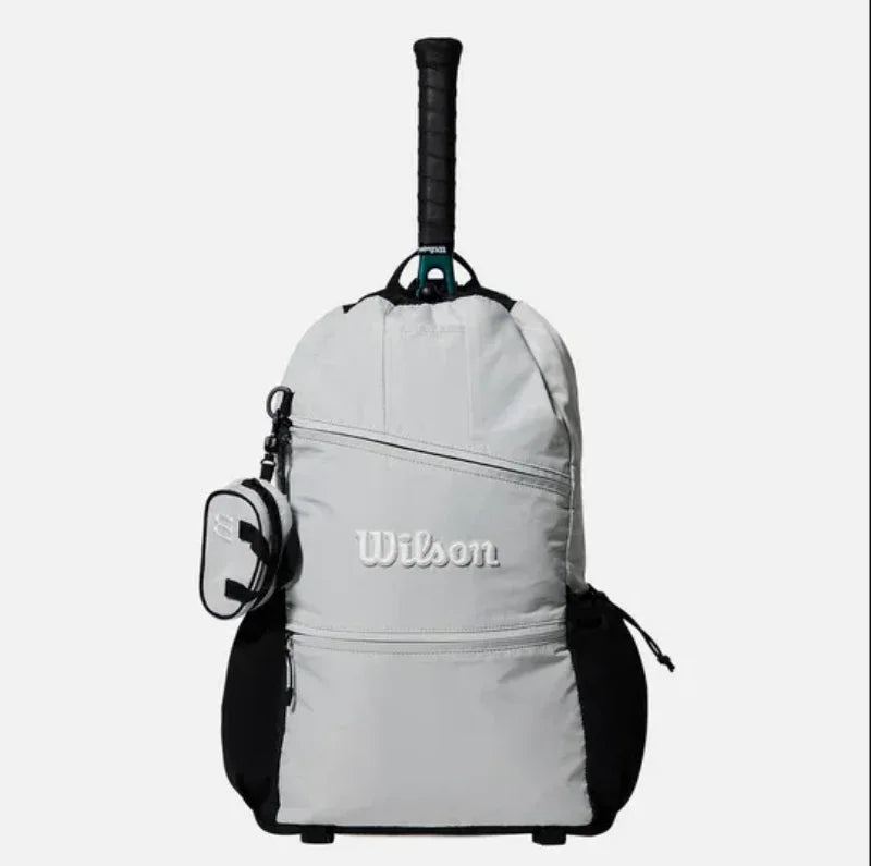 Wilson Tennis Backpack – Drawstring Bag for 2 Rackets – Unisex Design Wilson Tennis Backpack – Drawstring Bag for 2 Rackets – Unisex Design