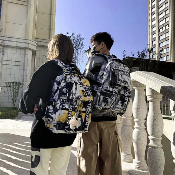 Nieuwe Cool Teen Waterproof School Bag Nieuwe Cool Teen Waterproof School Bag