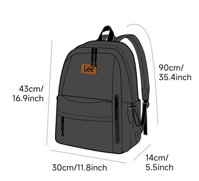 LEE Waterproof Oxford Laptop Backpack LEE Waterproof Oxford Laptop Backpack