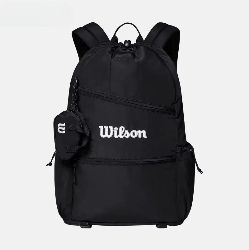 Wilson Tennis Backpack – Drawstring Bag for 2 Rackets – Unisex Design Wilson Tennis Backpack – Drawstring Bag for 2 Rackets – Unisex Design