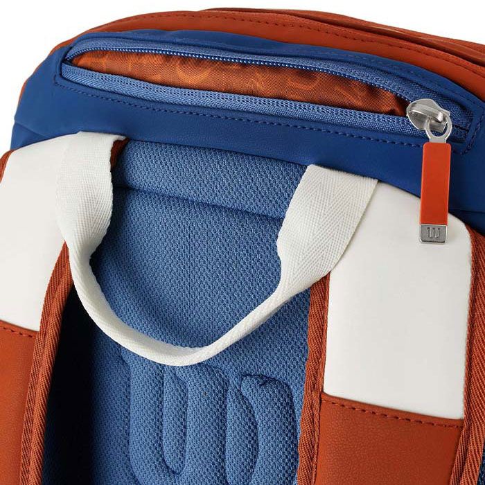 Wilson Roland Garros Tennis Racket Backpack - White Wilson Roland Garros Tennis Racket Backpack - White