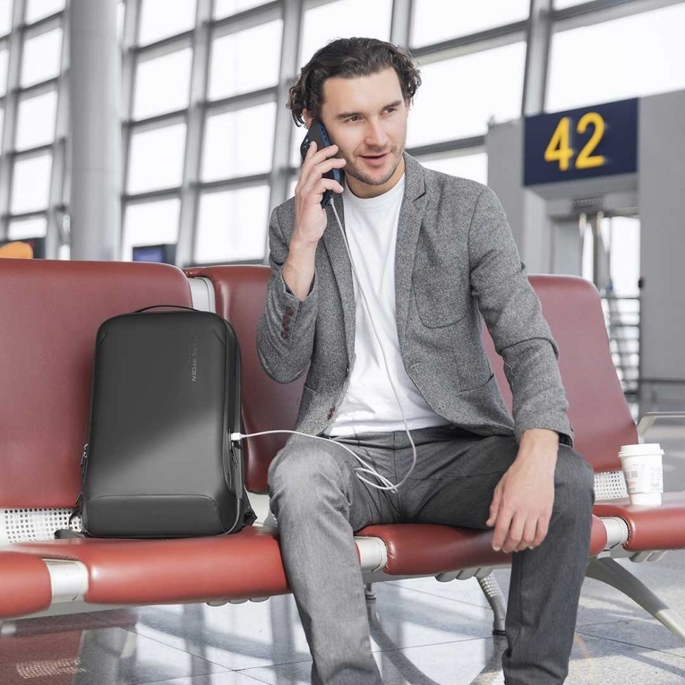 Mark Ryden Slim Business Laptop Backpack With Usb Port Mark Ryden Slim Business Laptop Backpack With Usb Port