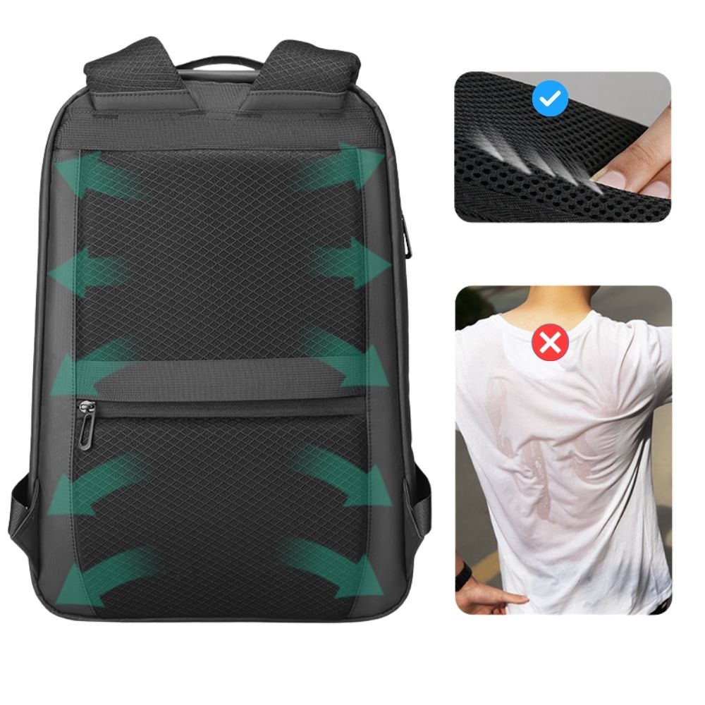 Mark Ryden Slim Business Laptop Backpack With Usb Port Mark Ryden Slim Business Laptop Backpack With Usb Port