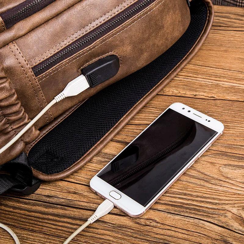 Urban Pro – Executive Leather Backpack Urban Pro – Executive Leather Backpack