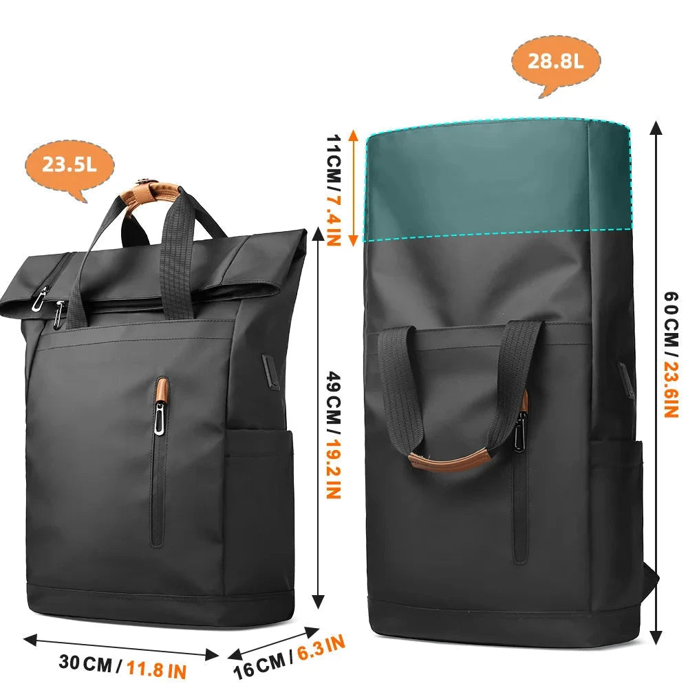 TitanPack Anti-Theft Laptop Backpack With USB - Black TitanPack Anti-Theft Laptop Backpack With USB - Black