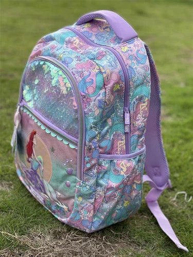 Disney Little Mermaid Kids Backpack Disney Little Mermaid Kids Backpack
