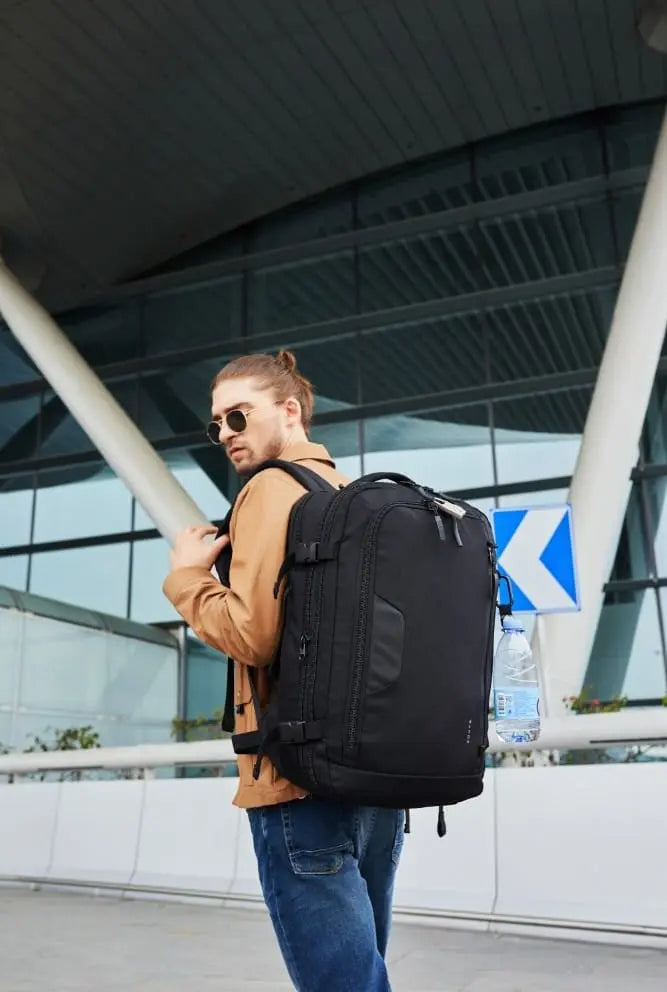 BANGE Expandable 55L Travel Backpack - Anti-Theft & Waterproof BANGE Expandable 55L Travel Backpack - Anti-Theft & Waterproof