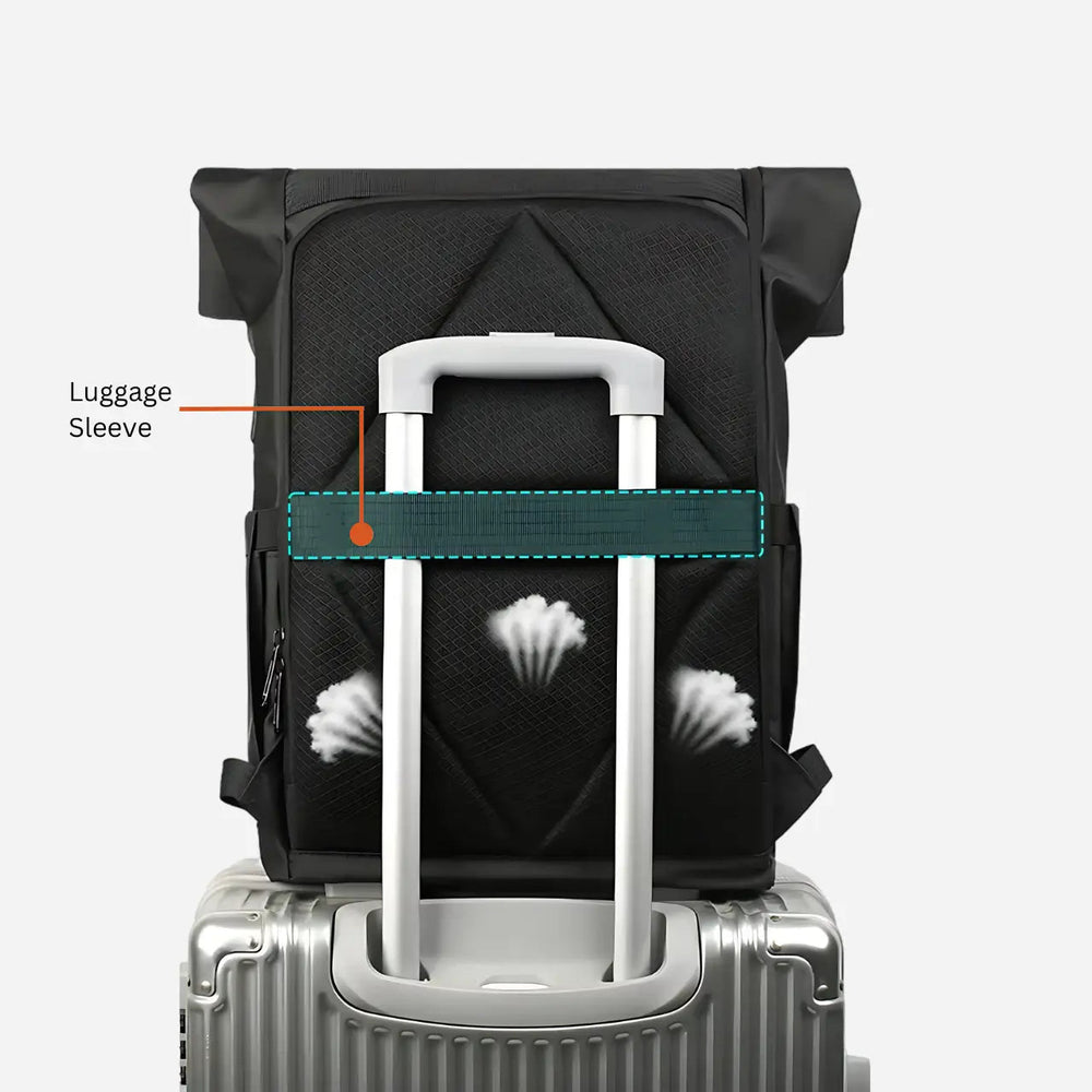 TitanPack Anti-Theft Laptop Backpack With USB - Black TitanPack Anti-Theft Laptop Backpack With USB - Black