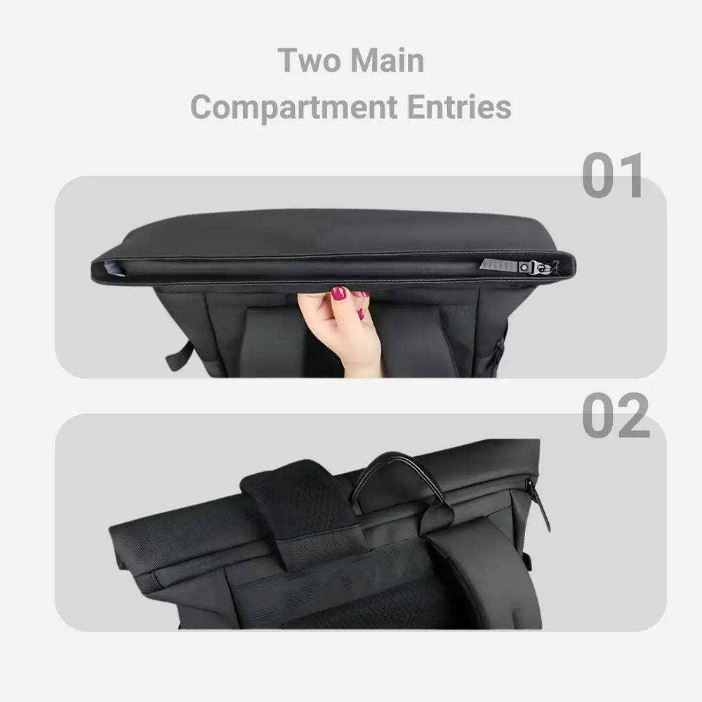 TechPro Expandable Waterproof Backpack TechPro Expandable Waterproof Backpack