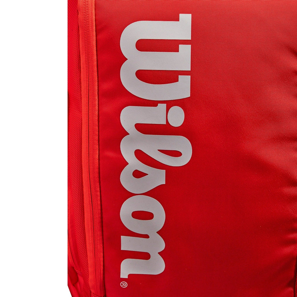 Wilson Tennis Backpack for 2 Rackets – Red Edition Wilson Tennis Backpack for 2 Rackets – Red Edition
