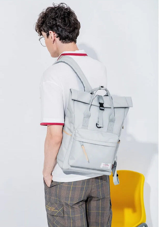 V.NINE Expandable Waterproof Laptop Backpack