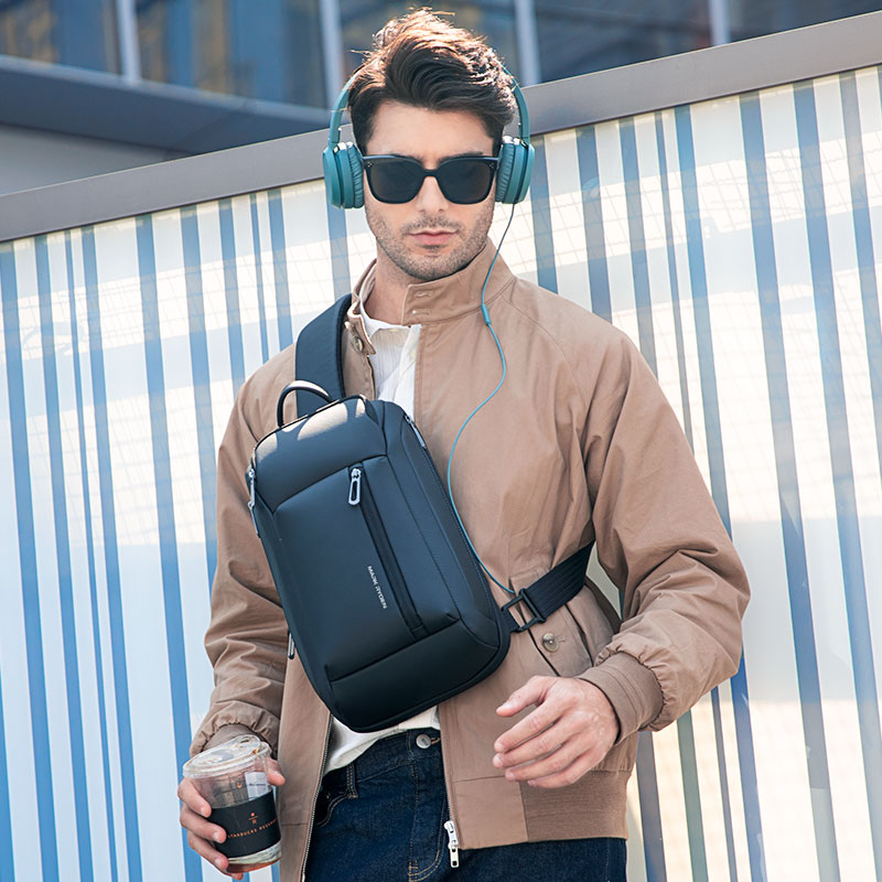 Mark Ryden Waterproof Crossbody Bag with USB Charging