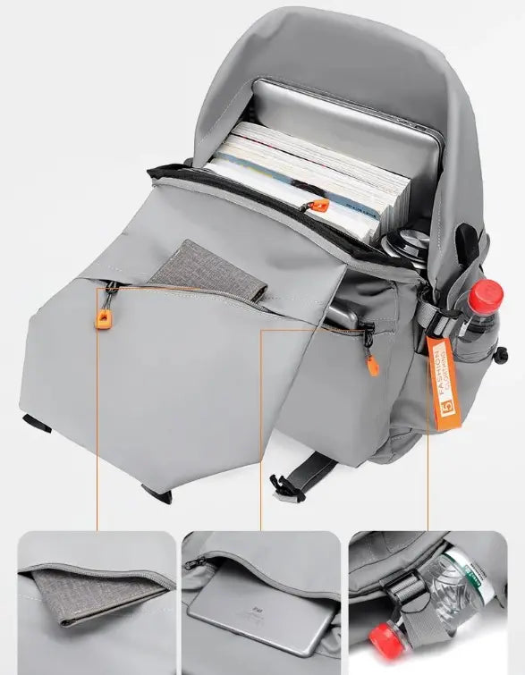UrbanCore Pro – Anti-Theft Laptop Backpack with USB Port