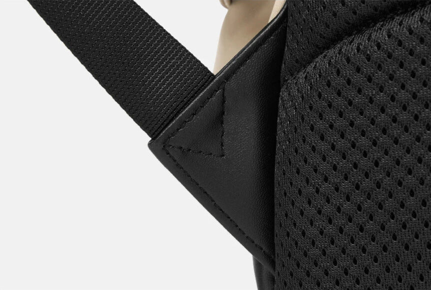 LEE Ultra-Capacity Waterproof Leather Laptop Backpack