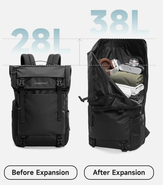 Tigernu Urban Expandable Laptop Backpack 28L-38L