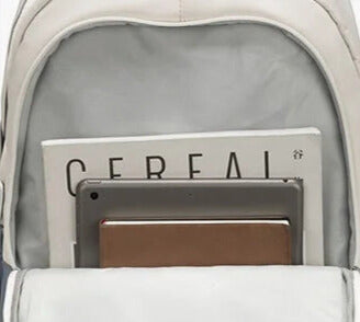 Large Capacity Lightweight Canvas Laptop Backpack