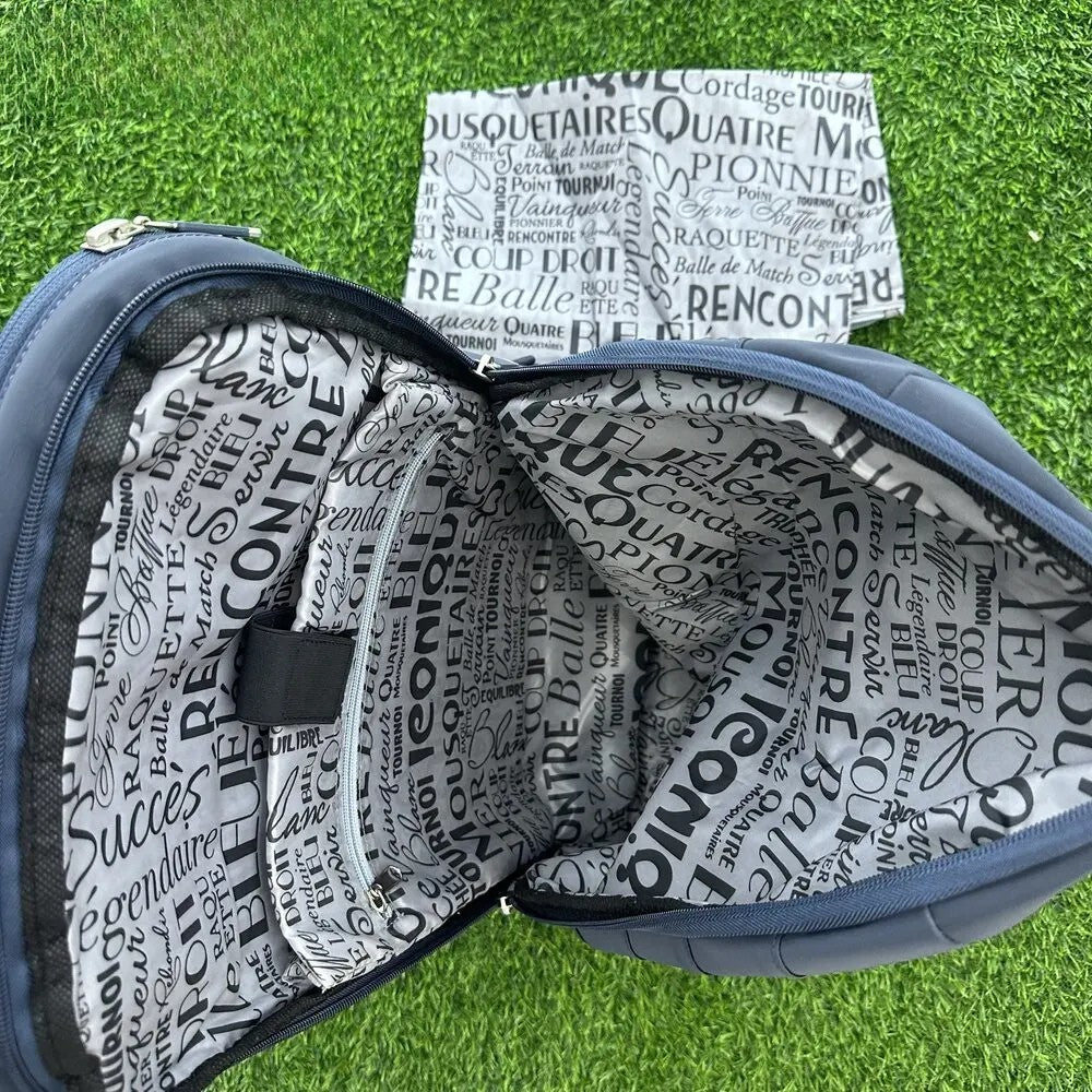 Wilson Roland Garros Tennis Backpack – ProPack Bag for 2 Rackets – Blue Edition