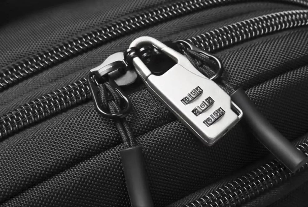 BANGE Expandable 55L Travel Backpack - Anti-Theft & Waterproof