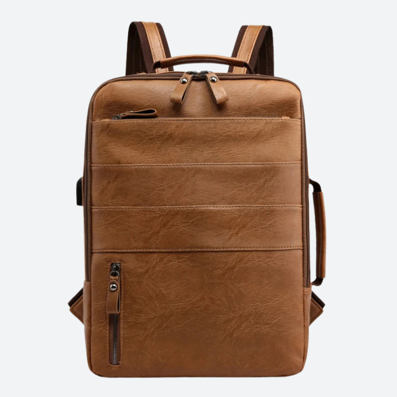 Business Waterproof Laptop Backpack with USB Charging