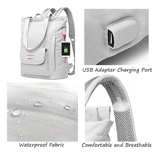 PulsePack — Waterproof Backpack with USB Port
