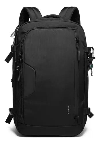 BANGE Expandable 55L Travel Backpack - Anti-Theft & Waterproof